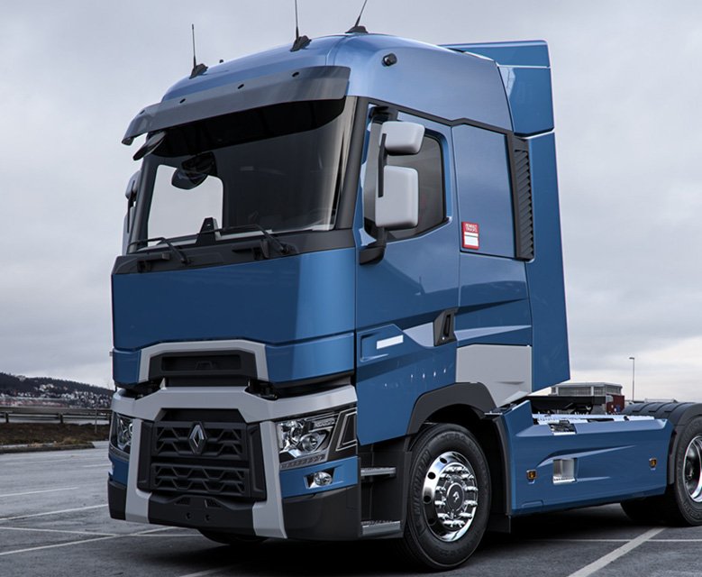 Our heavy truck on the road